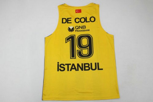 Nando de Colo 19 Fenerbahce 2022-23 Basketball Jersey